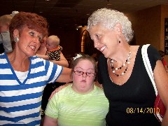 Judy Sayger, Chrissy Sayger, Jan Dorrough Austin